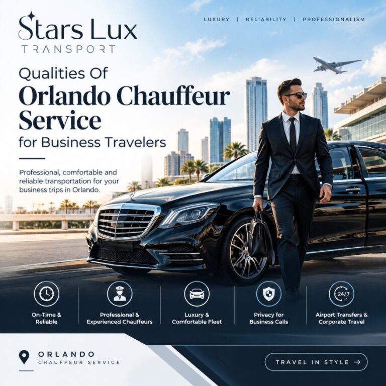 Luxury Orlando Chauffeur Service For Business Travel
