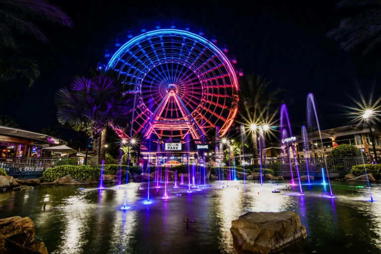 Orlando Airport to The Wheel at ICON Park